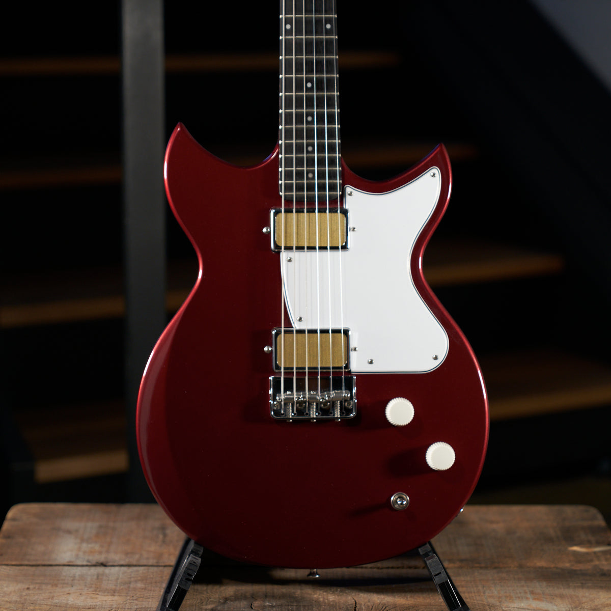 Harmony Rebel Electric Guitar, Ebony, Burgundy - Used