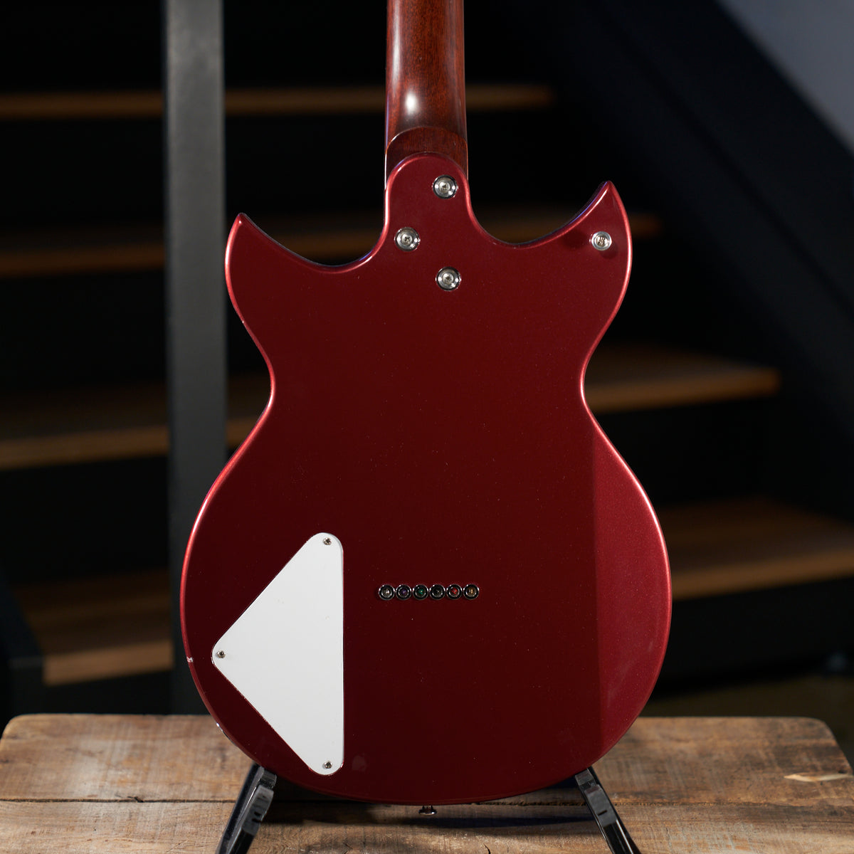 Harmony Rebel Electric Guitar, Ebony, Burgundy - Used