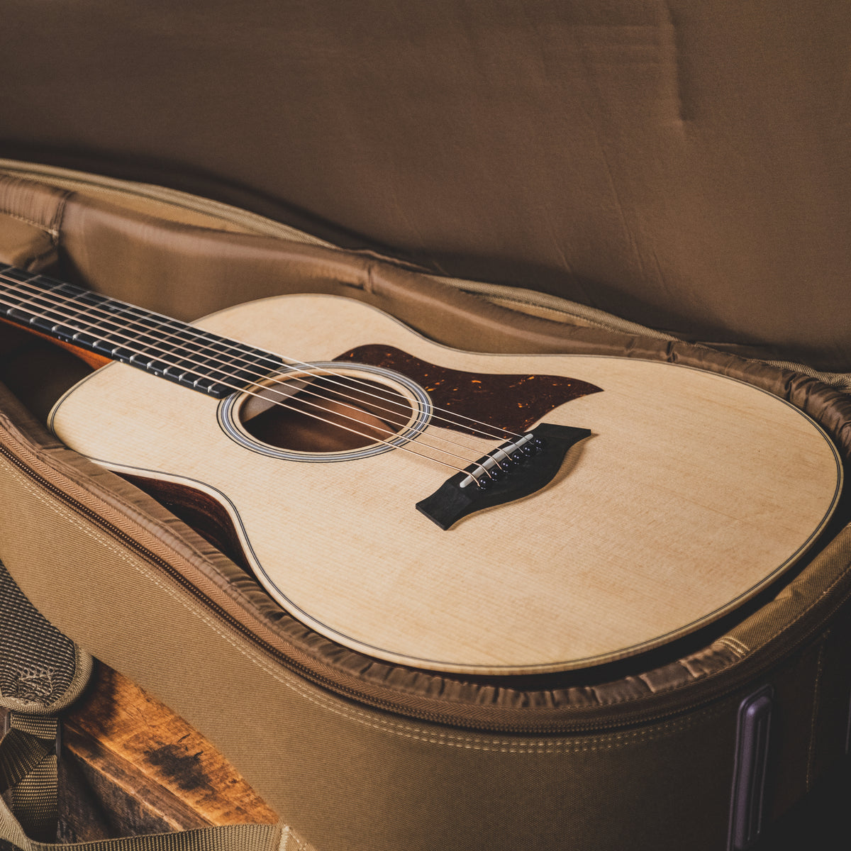 Taylor 2021 GS Mini-E Rosewood Acoustic Guitar Natural With OGB - Used