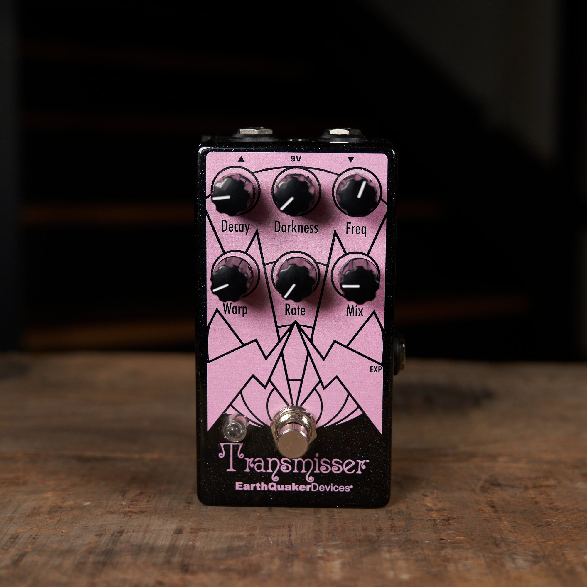 transmisser pedal Earthquaker Transmisser Resonant Reverberator Effect Pedal With Box