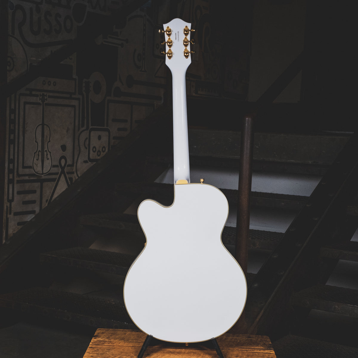 2018 Gretsch G5420TG-FS Electromatic, Snowcrest White, Gold Hardware - Used Electric Guitar