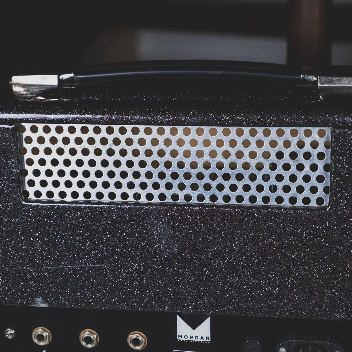 Morgan 2011 AC20 Amplifier Head And Cabinet, Galaxy Sparkle - Used