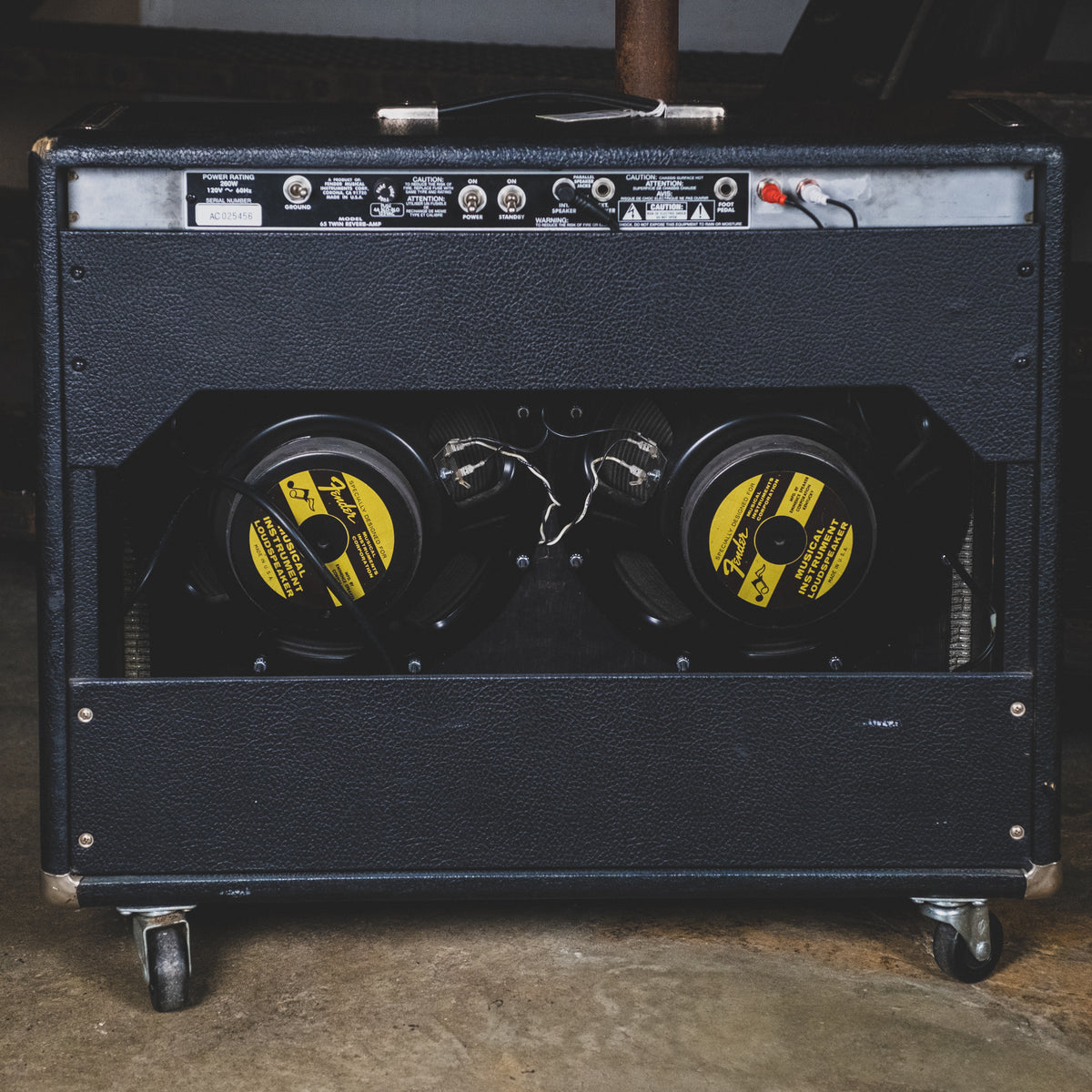 Fender 1999 '65 Twin Reverb Reissue Amplifier With Handwired Mod - Used