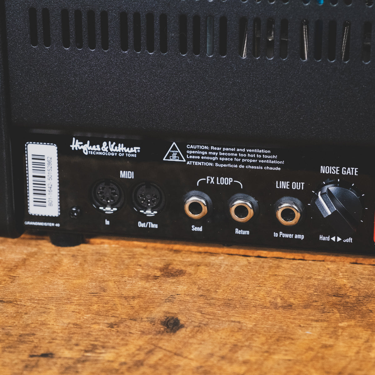 Hughes & Kettner 2017 Grandmeister Deluxe 40 Amplifier Head With Footswitch And Case - Used