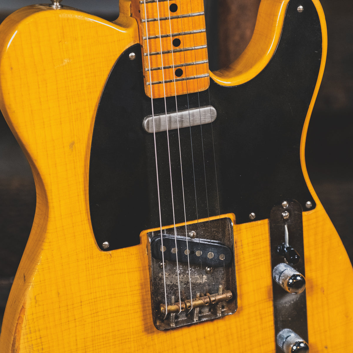 1982 Fender AVRI '52 Telecaster, Butterscotch Blonde, Fullerton w/OHSC - Used