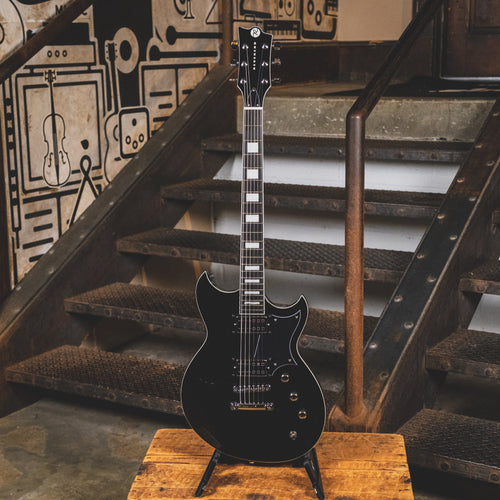 2021 Reverend Sensei RA, Midnight Black, Used Electric Guitar