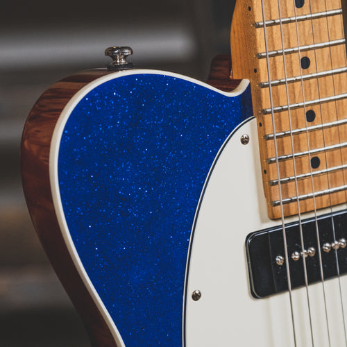 Reverend 2021 Pete Anderson Eastsider T P90 Electric Guitar, Blue Sparkle Wildwood Exclusive - Used
