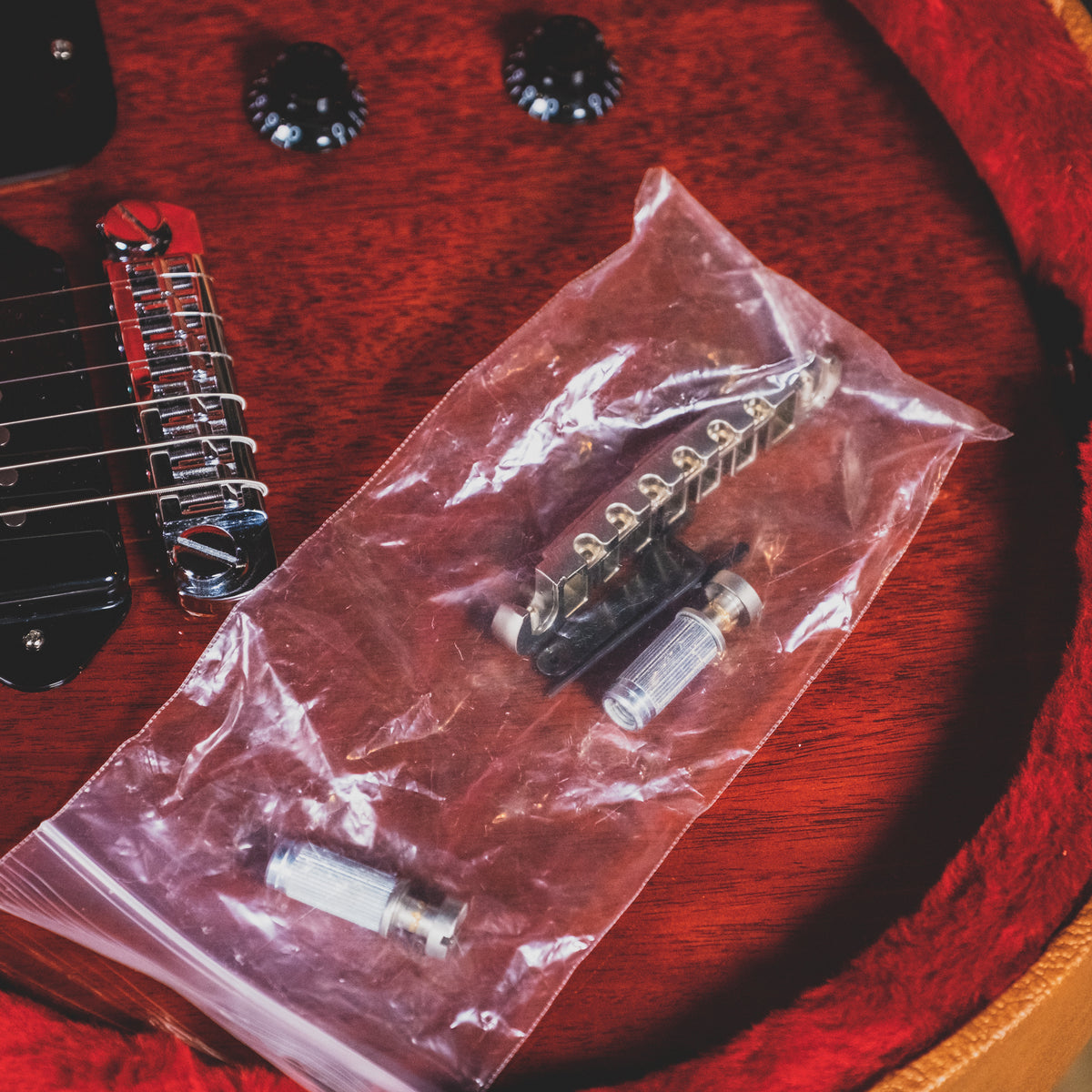 2015 Gibson Les Paul Junior Electric Guitar, Cherry with OHSC - Used