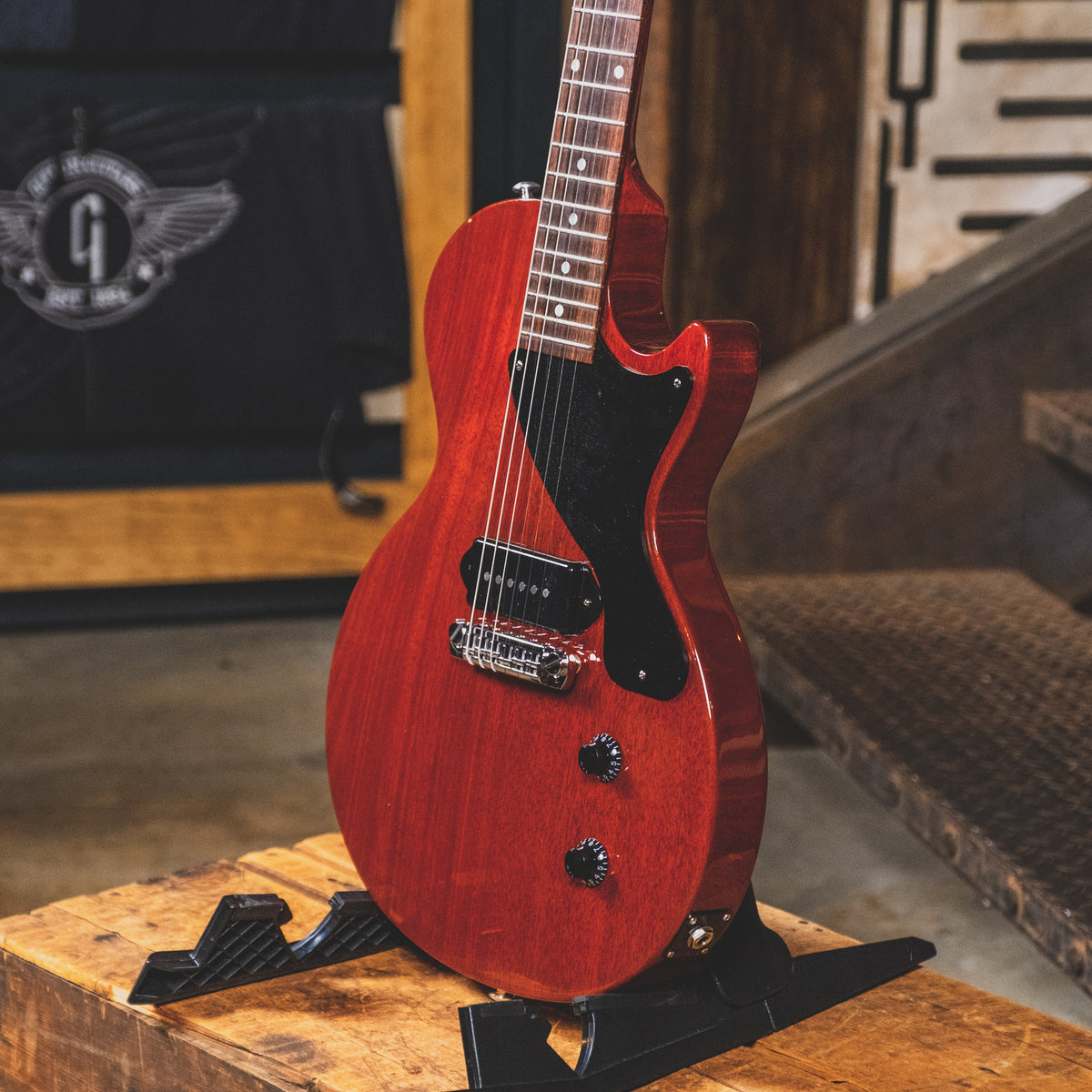 2015 Gibson Les Paul Junior Electric Guitar, Cherry with OHSC - Used