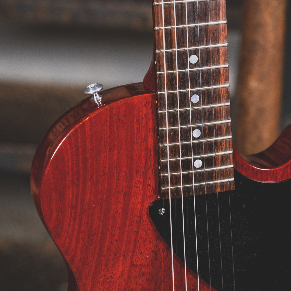 2015 Gibson Les Paul Junior Electric Guitar, Cherry with OHSC - Used