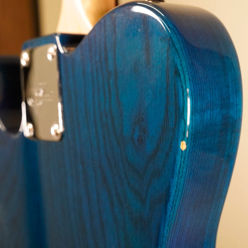 2006 G&L ASAT Classic Electric Guitar, Clear Blue With OHSC - Used