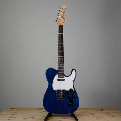 2006 G&L ASAT Classic Electric Guitar, Clear Blue With OHSC - Used