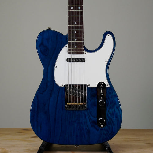 2006 G&L ASAT Classic Electric Guitar, Clear Blue With OHSC - Used