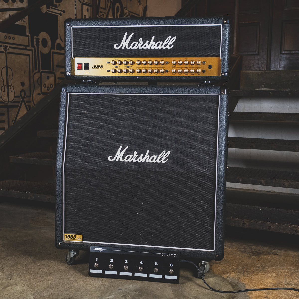 2007 Marshall JVM410H & 1960A 4x12 Amplifier Cabinet And Head - Used