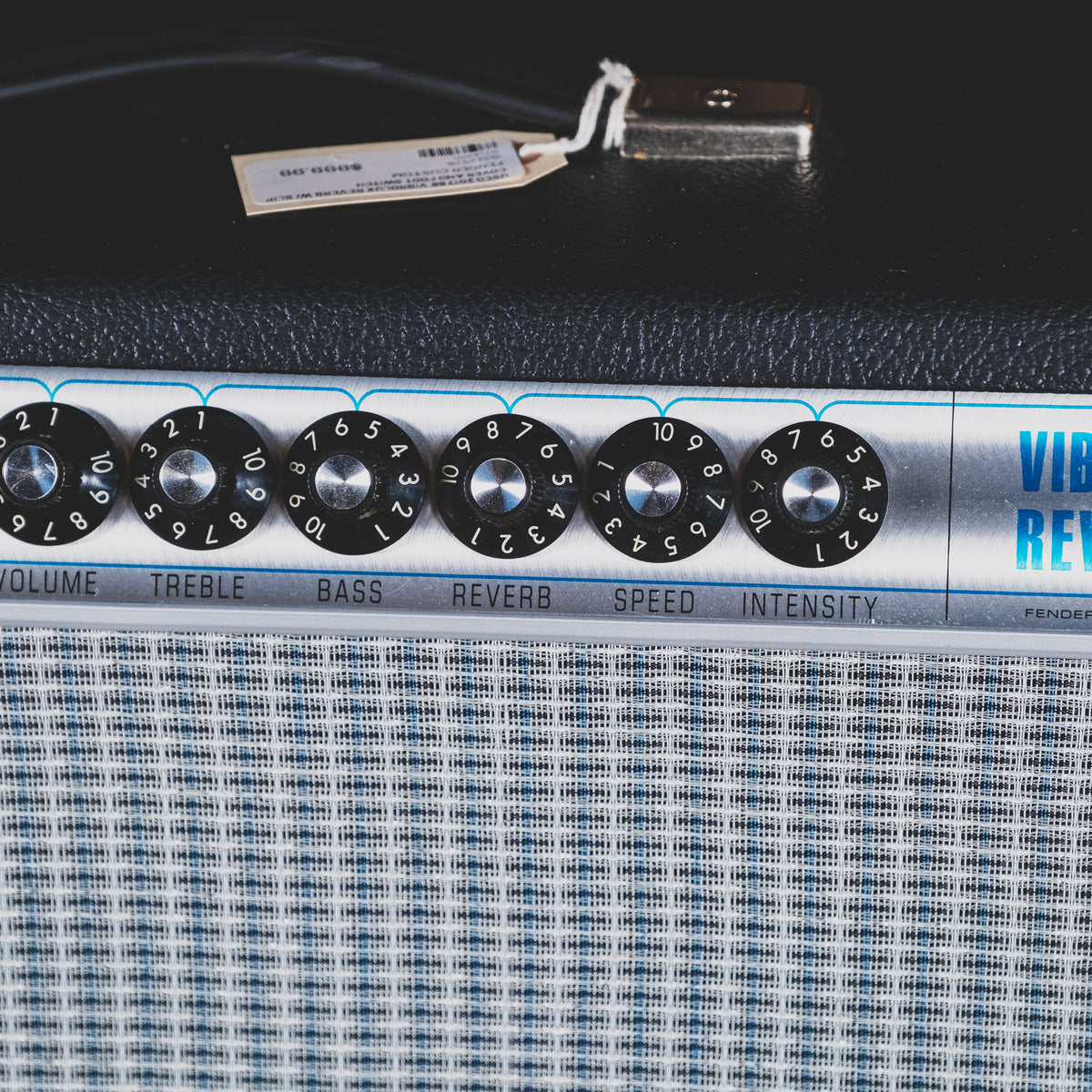 2017 Fender 68' Vibrolux Reverb Amplifier With Slip Cover And Foot Switch - Used