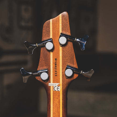 2006 Washburn Taurus T24 Bass Guitar, Natural with Gig Bag - Used