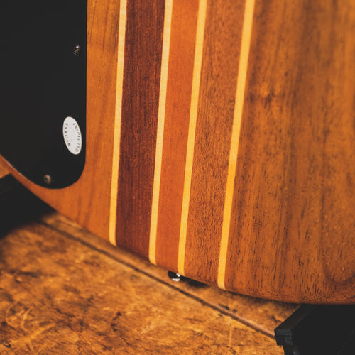 2006 Washburn Taurus T24 Bass Guitar, Natural with Gig Bag - Used