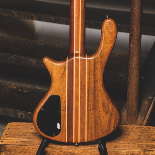 2006 Washburn Taurus T24 Bass Guitar, Natural with Gig Bag - Used