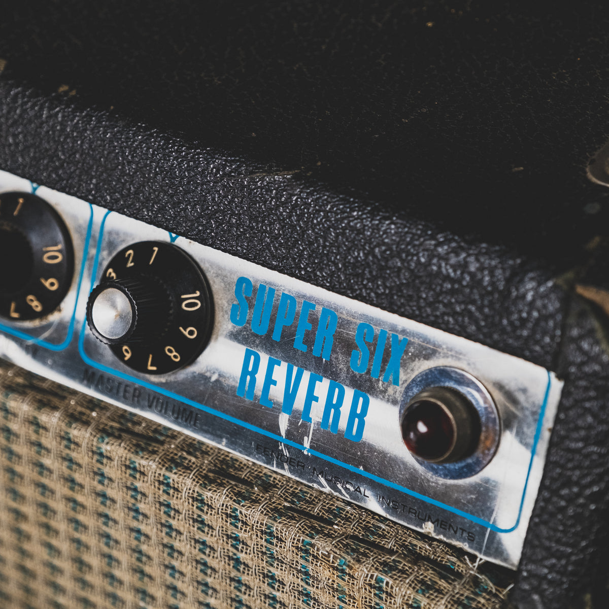 1974 Fender Super Six Reverb 6x10 100-Watt Combo Amplifier - Vintage