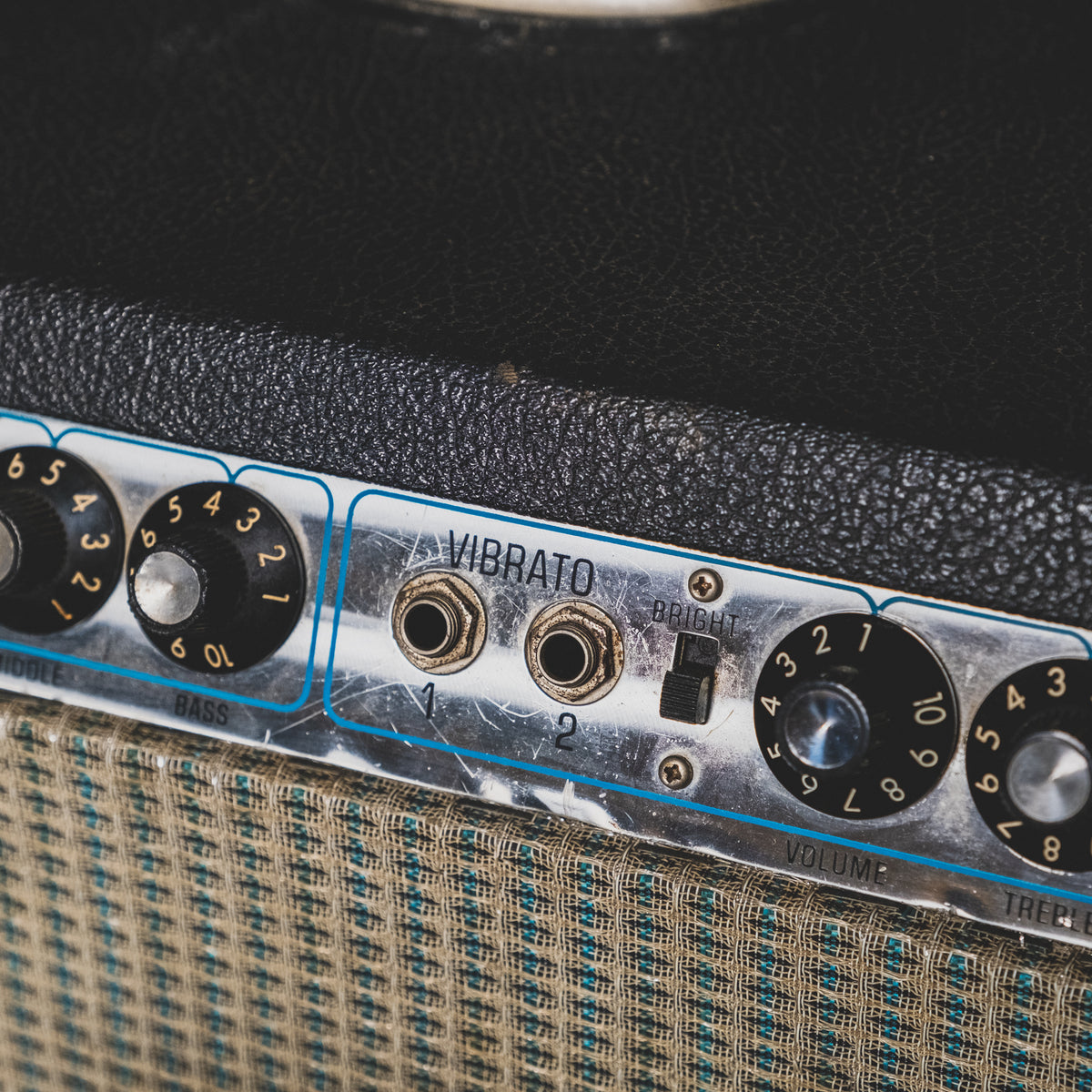 1974 Fender Super Six Reverb 6x10 100-Watt Combo Amplifier - Vintage