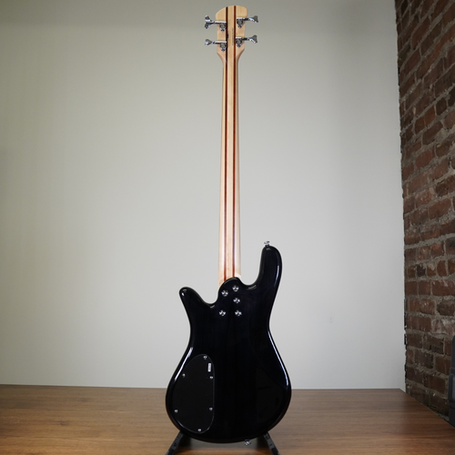 2022 Spector Legend 4 Bass Guitar, Black Stain - Used