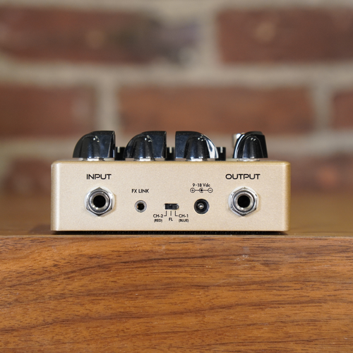 Suhr 2020 Limited Edition Eclipse Dual Overdrive Distortion Effect Pedal, Gold With Box - Used