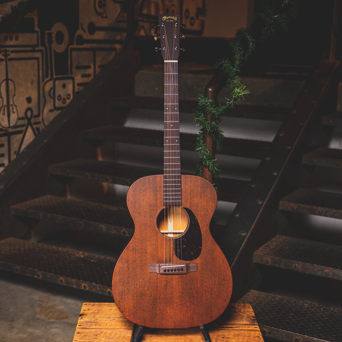 2020 Martin 000-15M All Mahogany Acoustic Guitar w/OHSC - Used