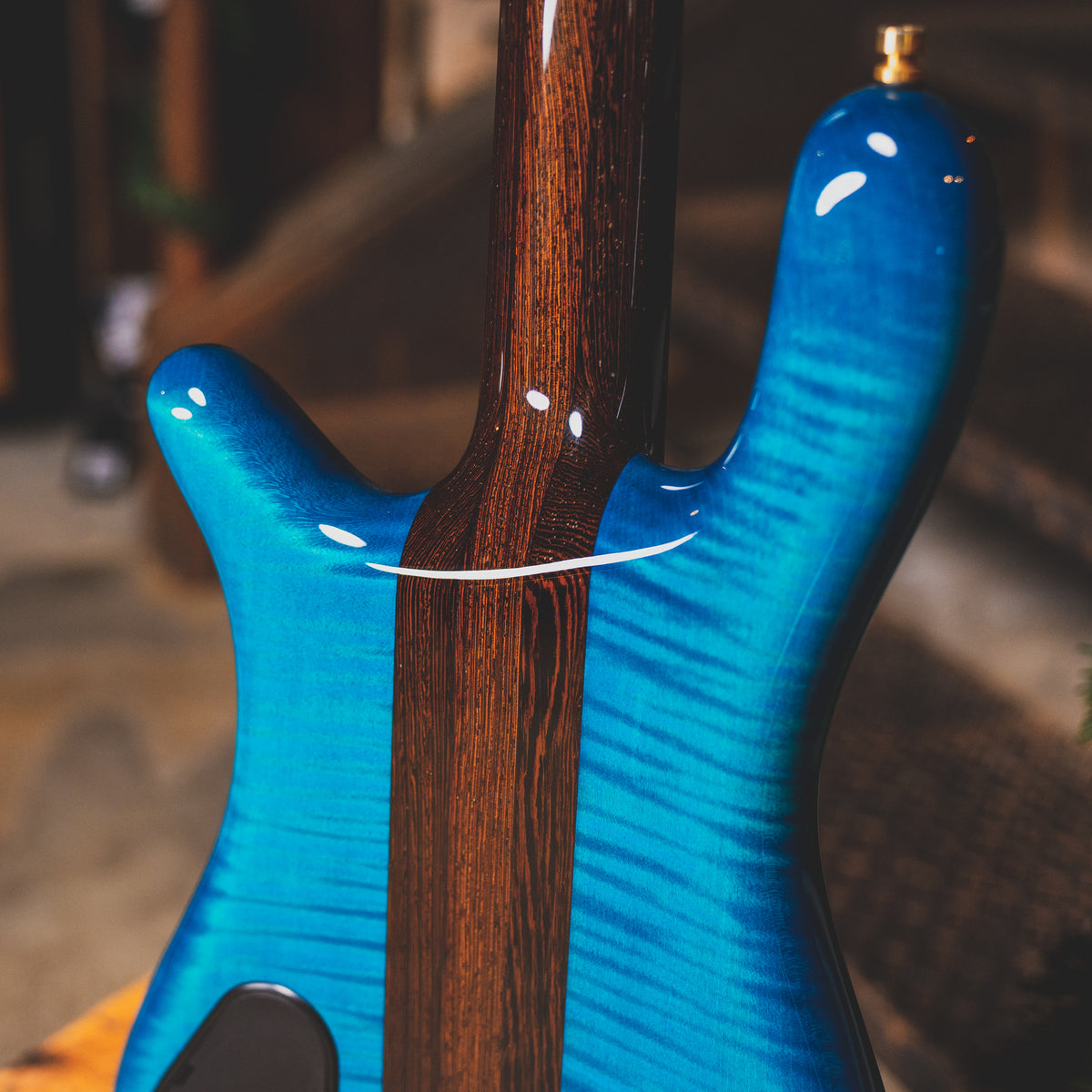 Warwick 2014 Streamer Stage 1 Bass Guitar, Turquoise Stain w/OHSC - Used