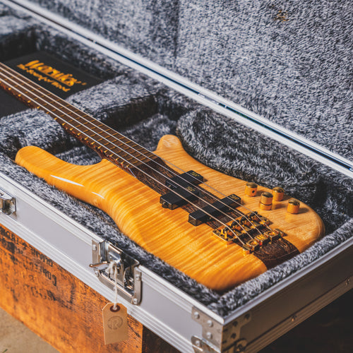 2014 Warwick Streamer Stage 1 Bass Guitar, Natural w/OHSC - Used