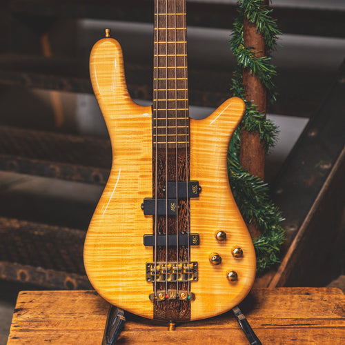 2014 Warwick Streamer Stage 1 Bass Guitar, Natural w/OHSC - Used