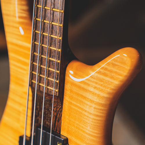 2014 Warwick Streamer Stage 1 Bass Guitar, Natural w/OHSC - Used