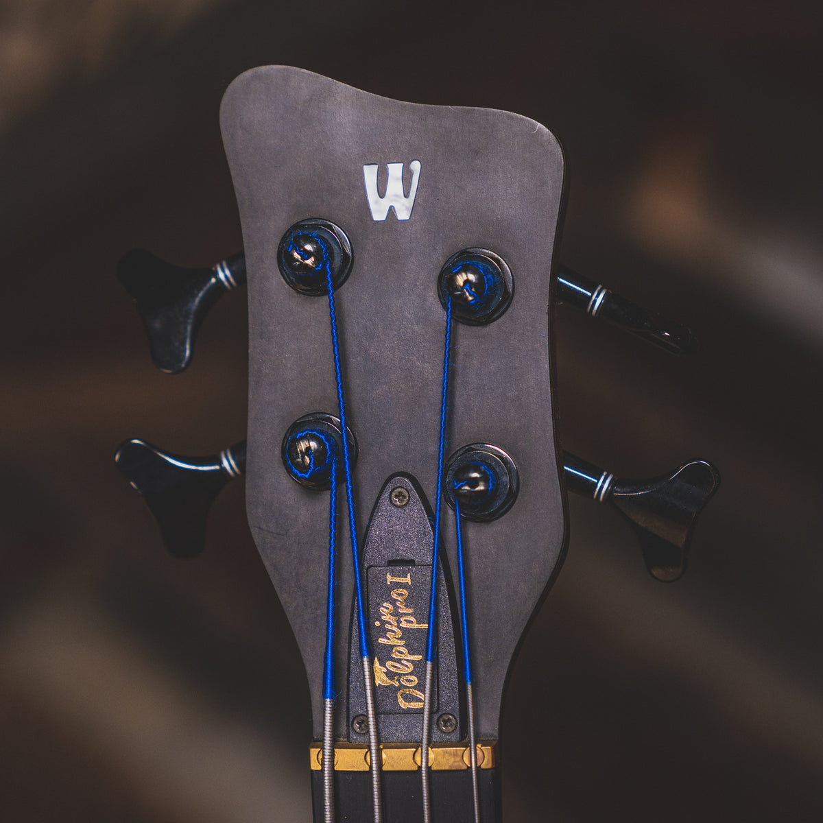 1998 Warwick Dolphin Pro 1 Ovangkol Fretless Bass Guitar with OHSC - Used