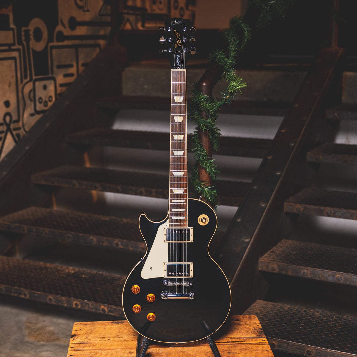 2012 Gibson Les Paul Standard Lefty, Ebony, w/OHSC - Used