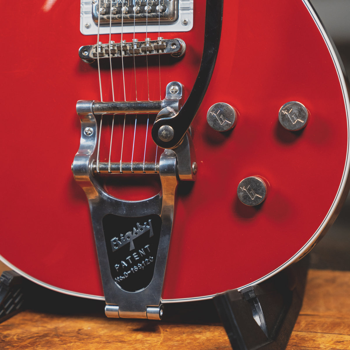 2018 Gretsch G6131T Players Edition Jet, Firebird Red with OHSC - Used