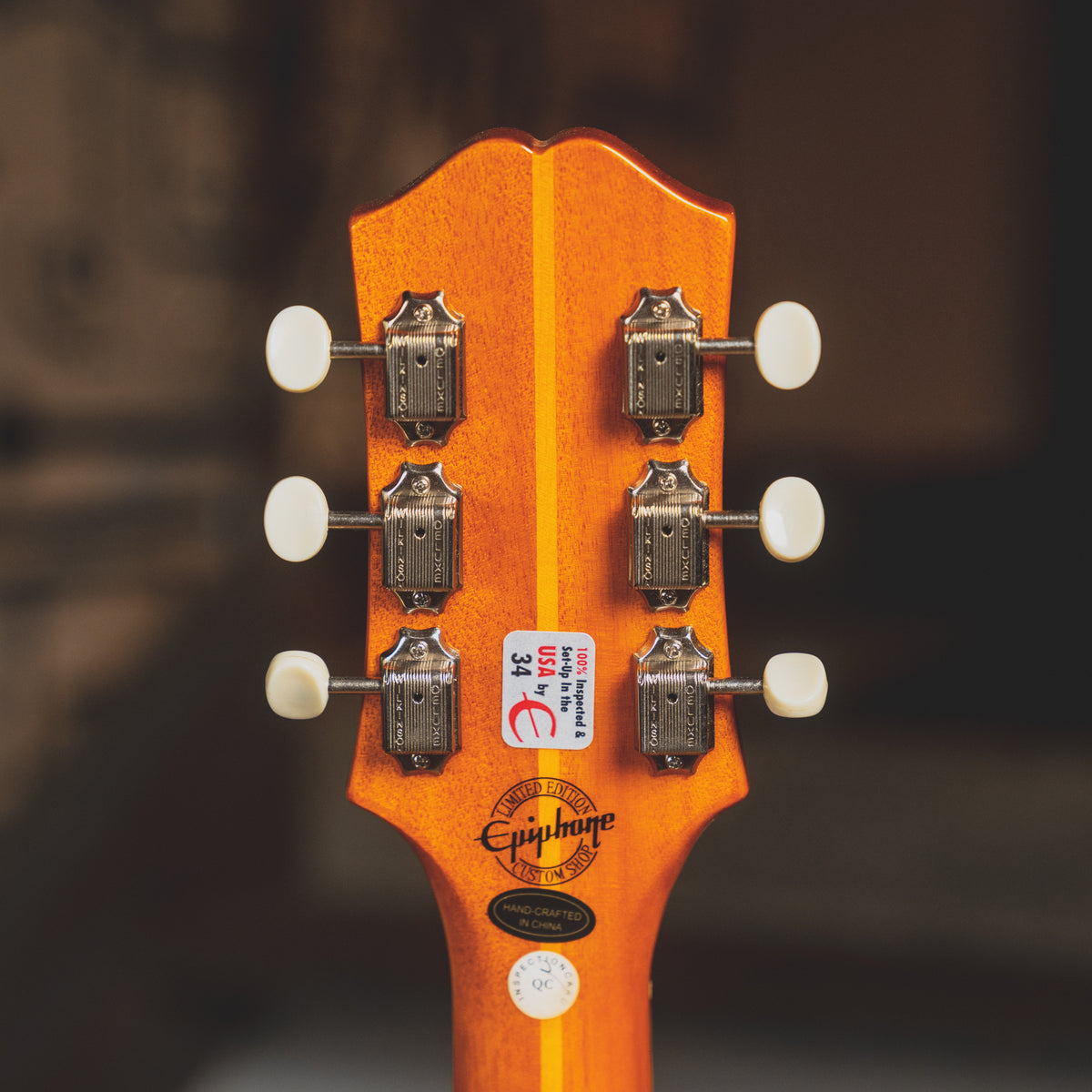 Epiphone Limited Edition John Lee Hooker 100th Anniversary Zephyr Outfit Electric Guitar, Antique Natural With OHSC - Used