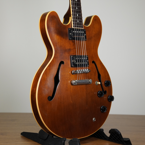 2002 Gibson ES-333 Electric Guitar, Worn Brown With Case - Used