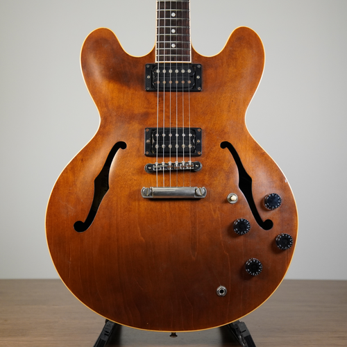 2002 Gibson ES-333 Electric Guitar, Worn Brown With Case - Used