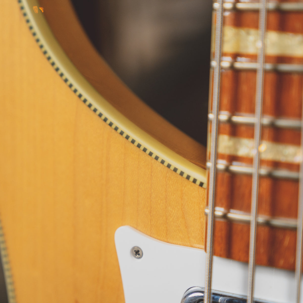 1969 Rickenbacker 4001 Bass Guitar, Mapleglo with OHSC - Used