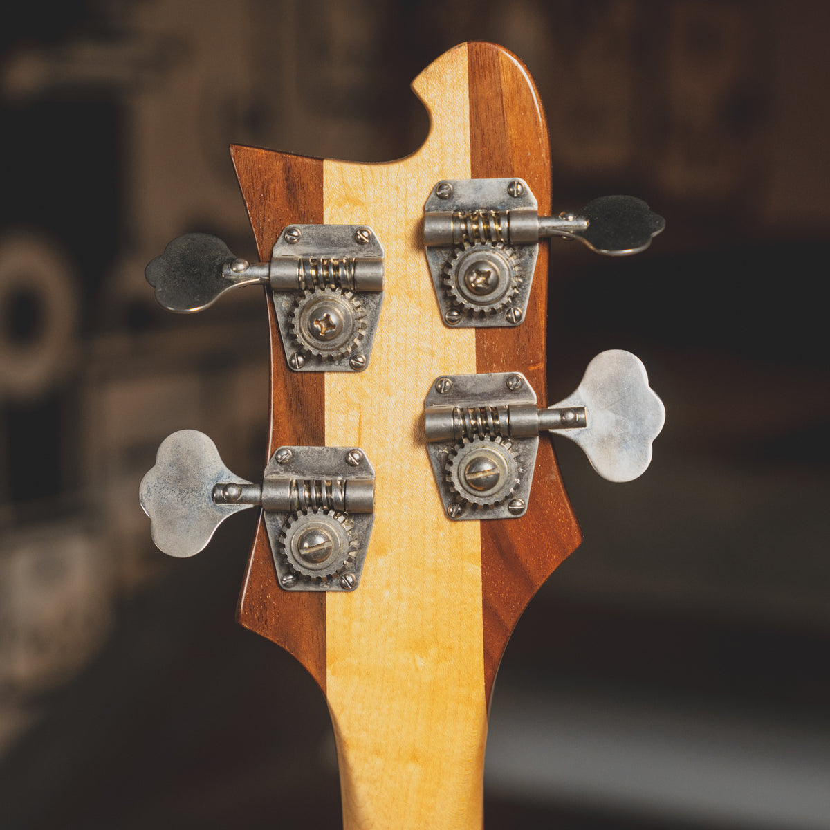 1969 Rickenbacker 4001 Bass Guitar, Mapleglo with OHSC - Used