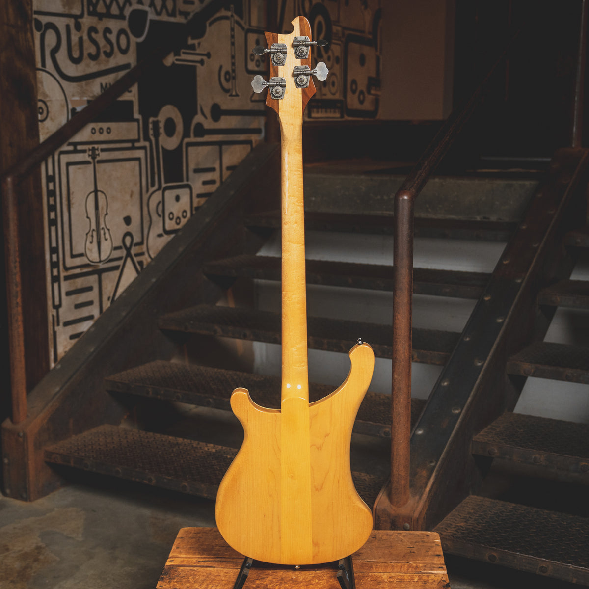 1969 Rickenbacker 4001 Bass Guitar, Mapleglo with OHSC - Used