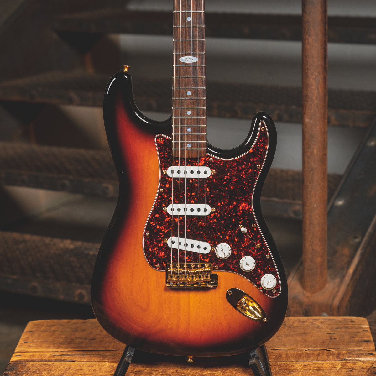 1997 Fender Collectors Choice '97 Stratocaster Electric Guitar, Sunburst w/OHSC - Used