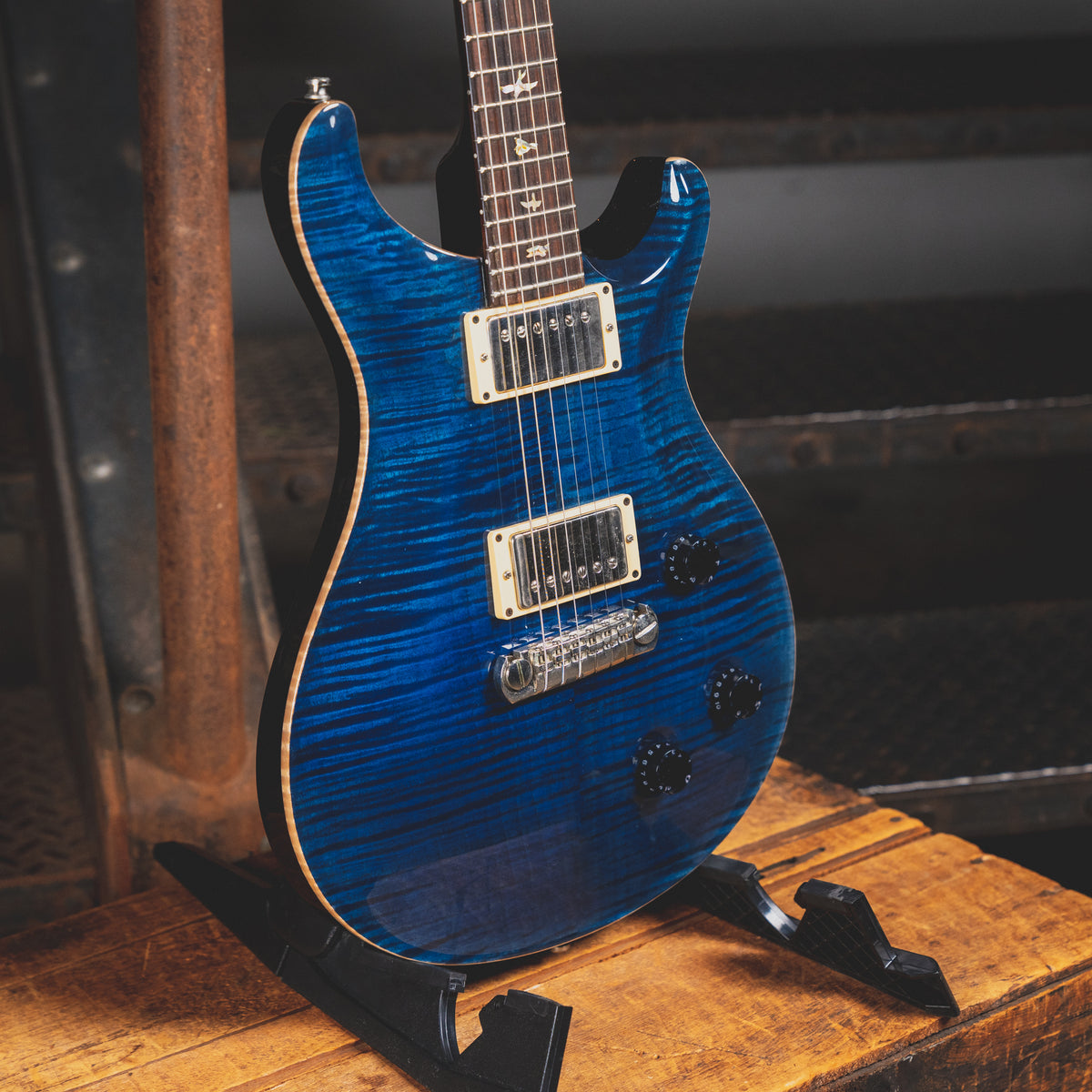 PRS 1998 Custom 22 Electric Guitar, Whale Blue With OHSC - Used