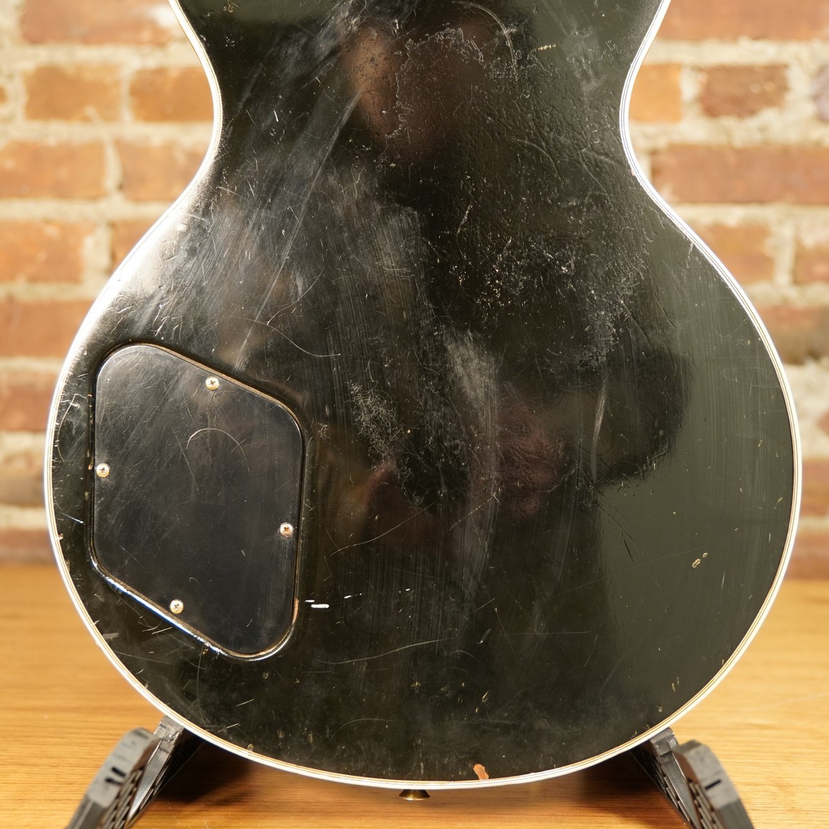 Gibson Custom 1979 Les Paul Custom Electric Guitar, Ebony With OHSC - Used