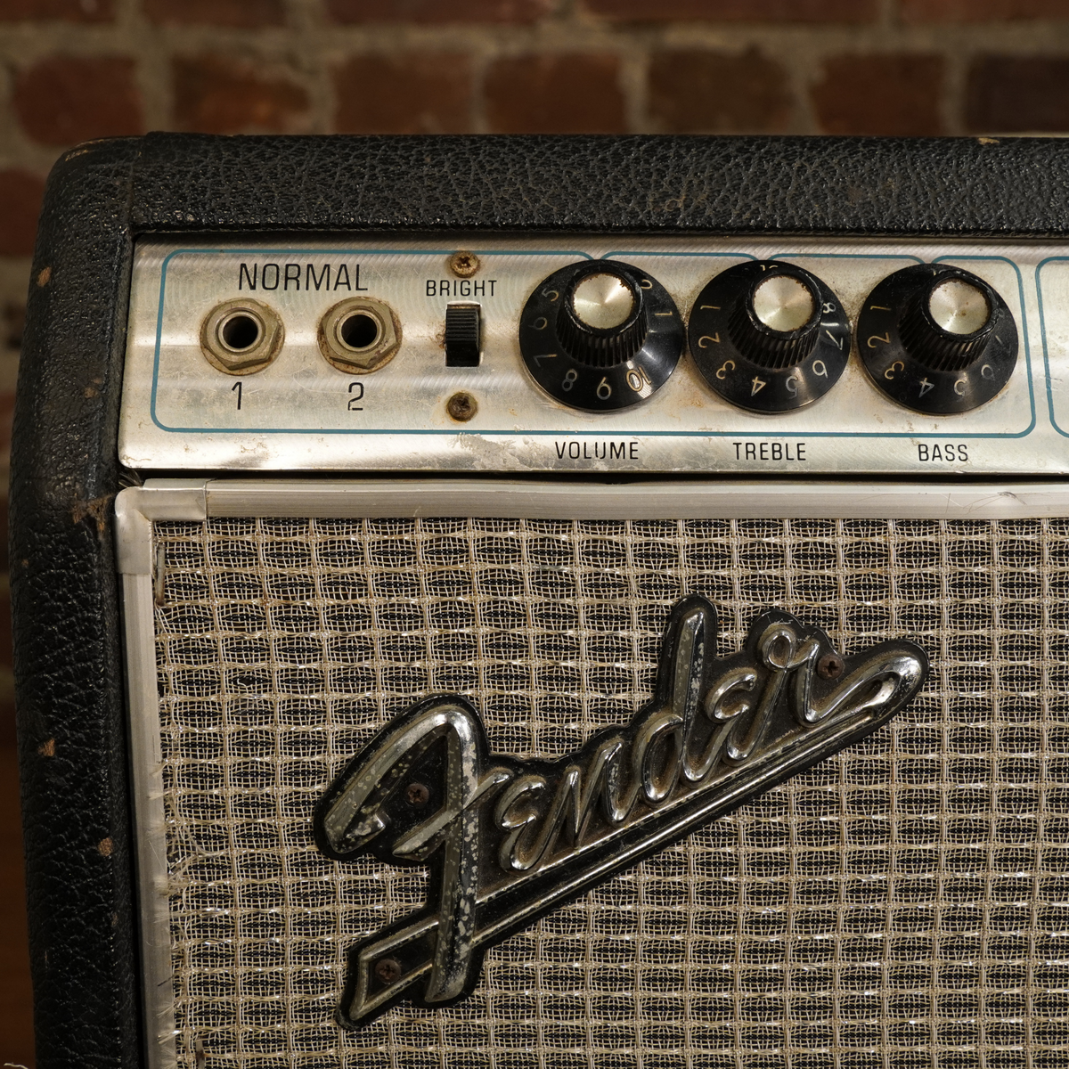 1969 Fender Bandmaster TFL 5005D 40W Amplifier Head With Footswitch - Used
