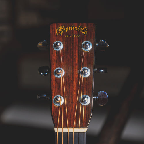 Martin 1973 D-28 Acoustic Guitar, Natural With OHSC - Used