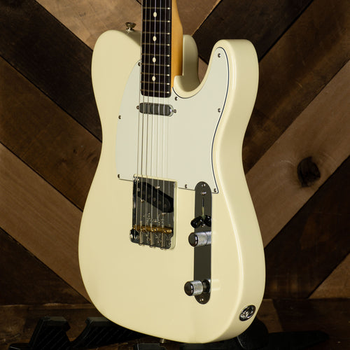 2021 Fender American Professional II Telecaster Electric Guitar, Olympic White, OHC - Used
