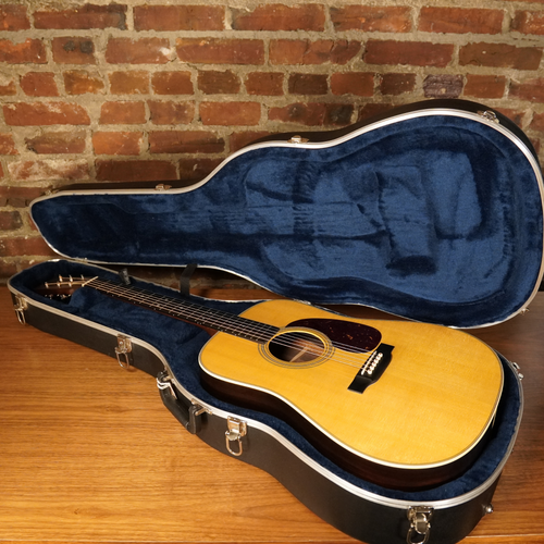 2021 Martin D-28 Standard Acousic Guitar, Natural with OHSC - Used