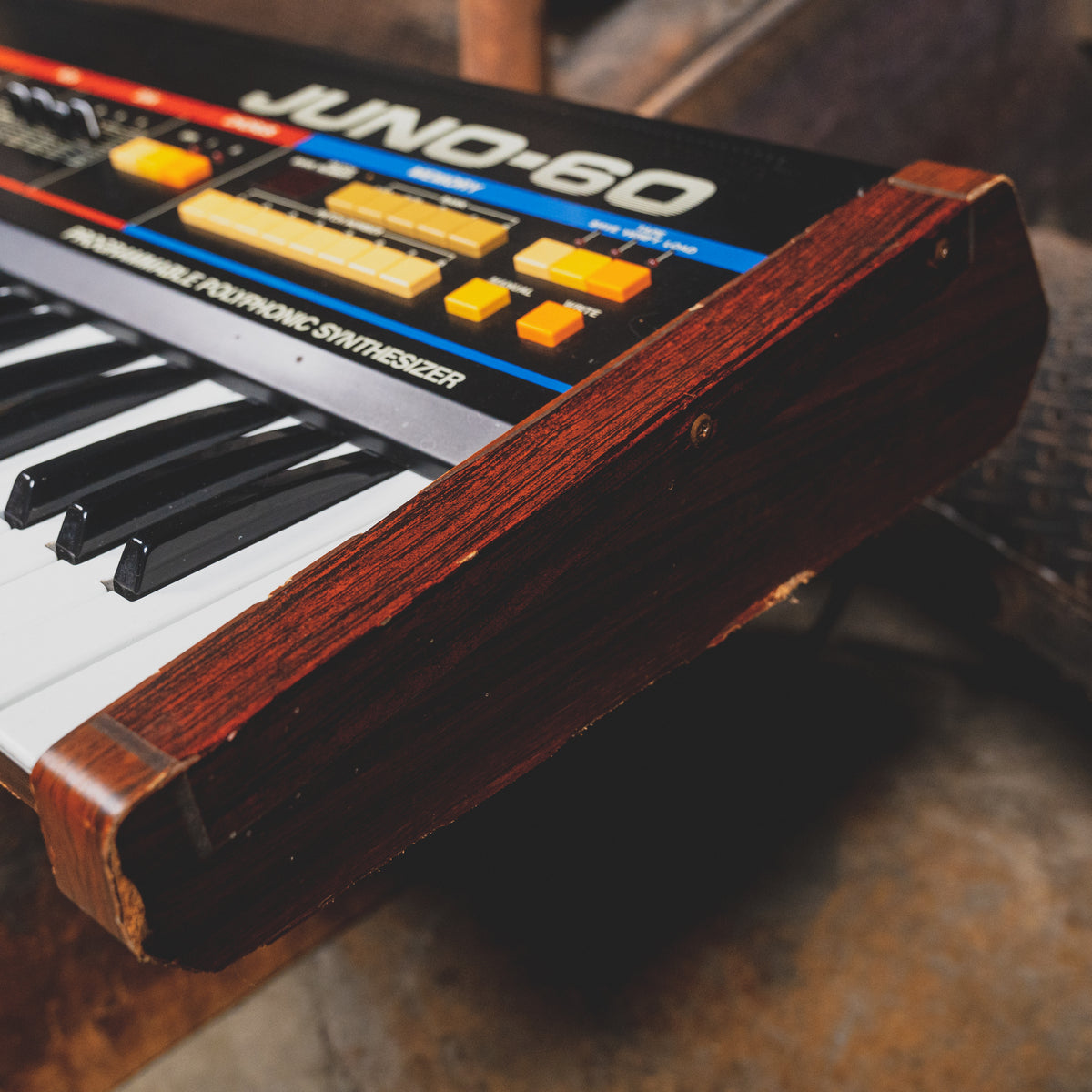 1980's Roland Juno-60 Analog Synthesizer - Used