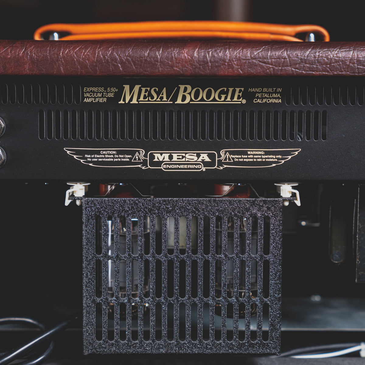 2014 Mesa Boogie Express 50 Amplifier Head and Matching 1x12" Cabinet, British Cabernet Bronco - Used