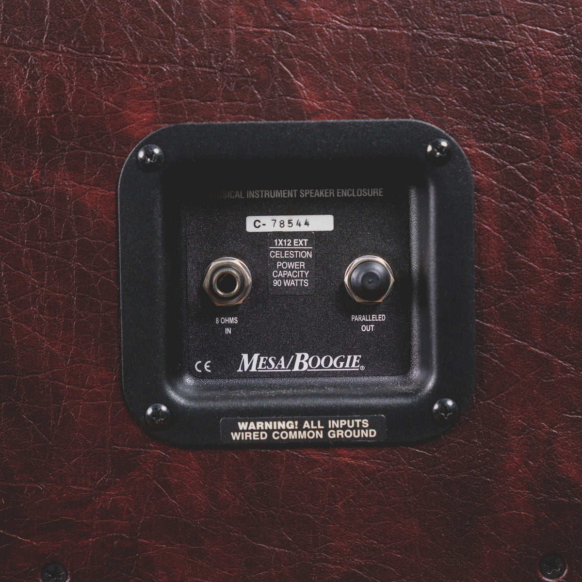 2014 Mesa Boogie Express 50 Amplifier Head and Matching 1x12" Cabinet, British Cabernet Bronco - Used